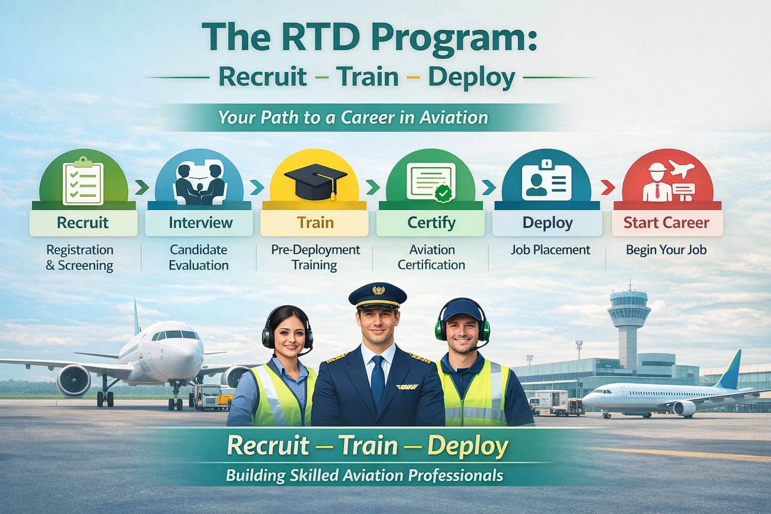 Airport Ground Staff Hiring Process in India: Complete Guide for Freshers (Training Fee & Security Deposit Explained)