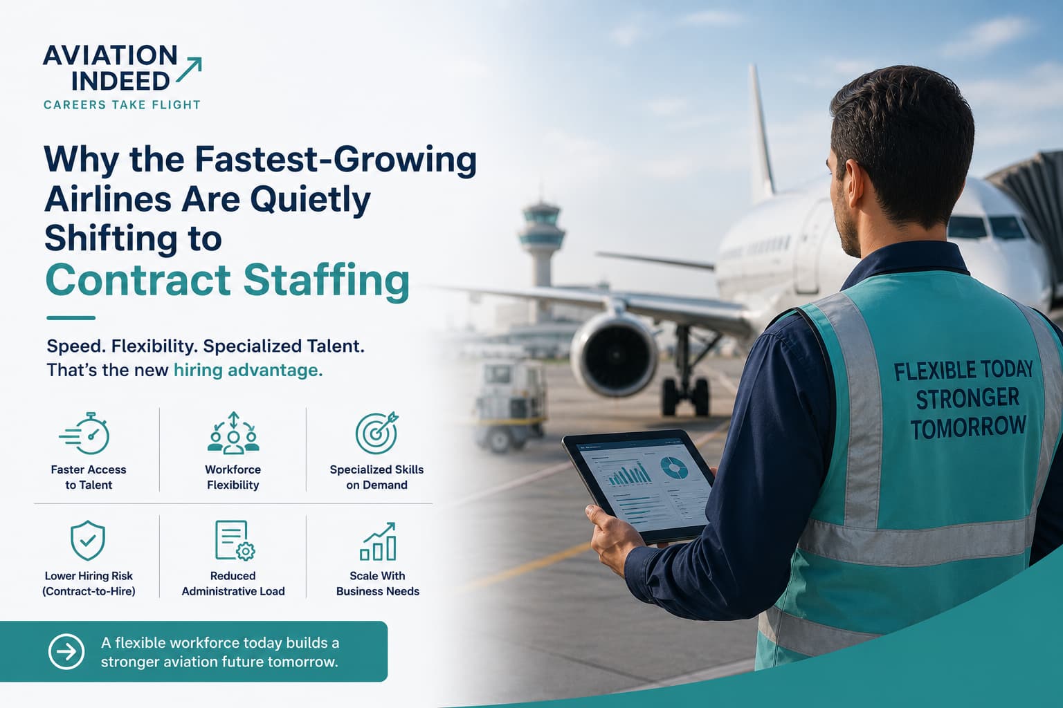 Why Fast-Growing Airlines Are Quietly Shifting to Contract Staffing
